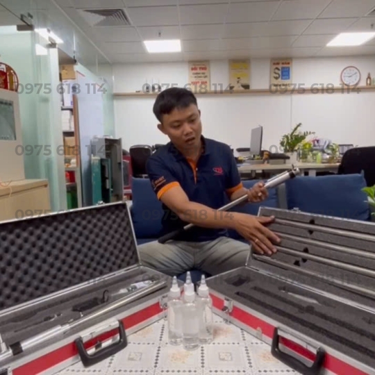 Bộ TEST đầu báo khói nhiệt 2 trong 1