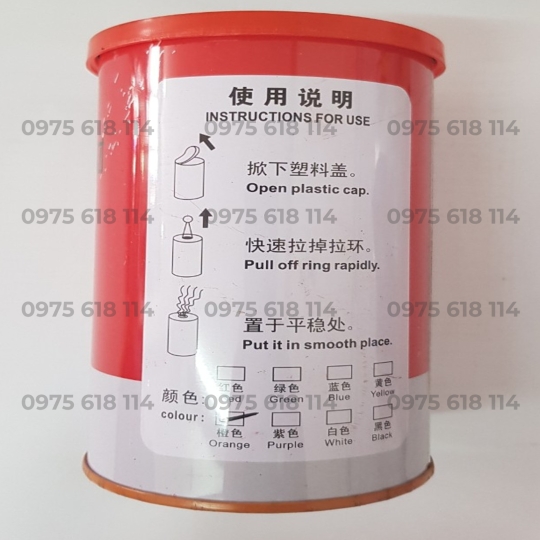 Quả tạo khói mau cam