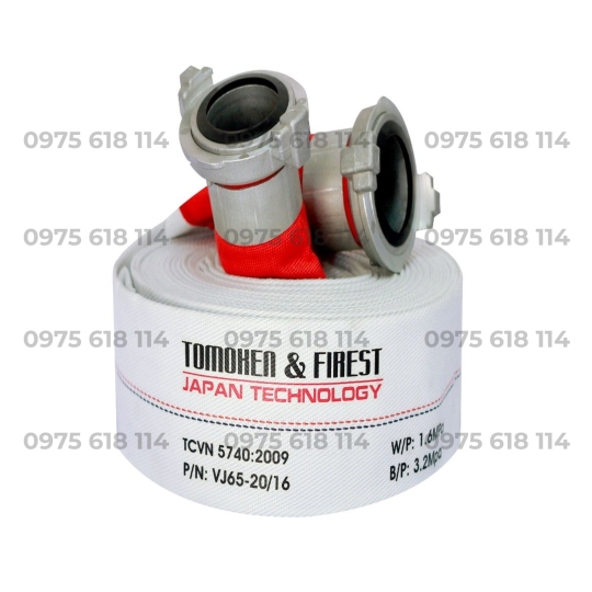 Vòi Tomoken D65/20m/16 bar kèm khớp nối