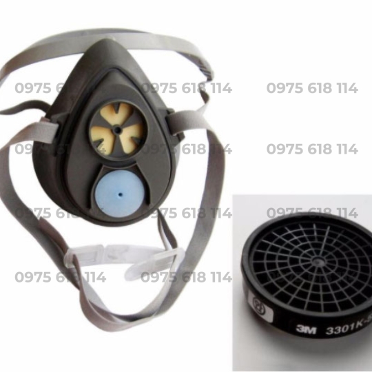 Mặt nạ nửa mặt loại 3000 sử dụng 1 phin lọc