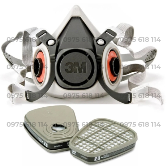 Mặt nạ phòng khói 2 phin 3M 6200