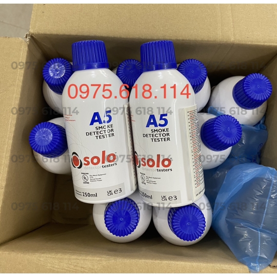 Chai thử khói Solo A5