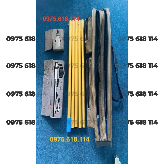 Bộ TEST đầu báo khói nhiệt 2 trong 1 màu vàng