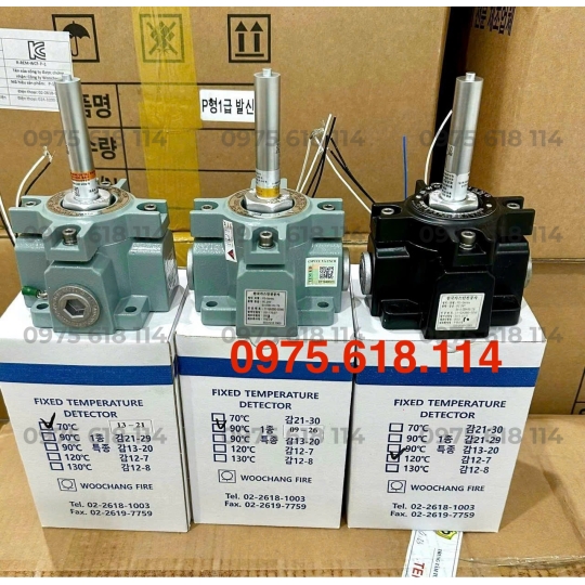 Đầu báo nhiệt Chống Nổ 70 độ WCD-12-7