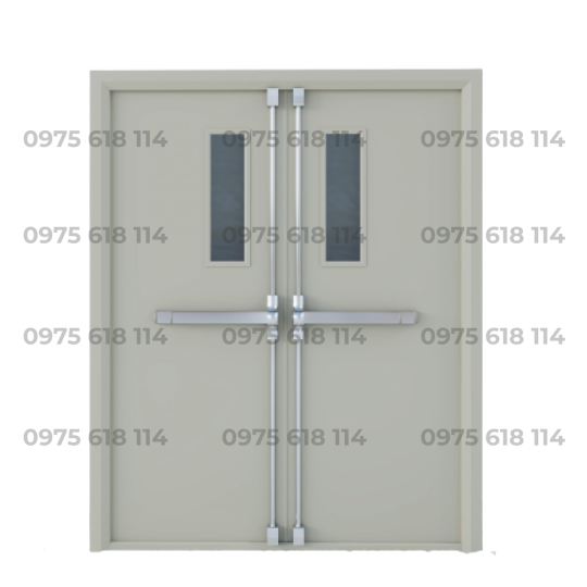 Cửa Thép Chống Cháy 2 cánh