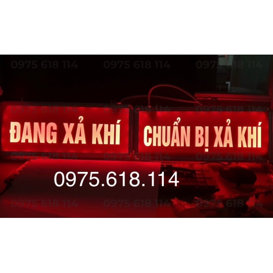 Đèn ĐANG XẢ KHÍ